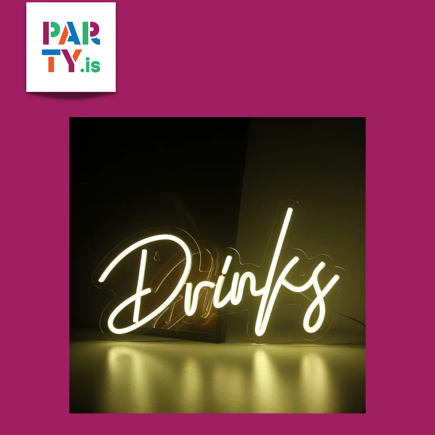 Drinks - Led skilti